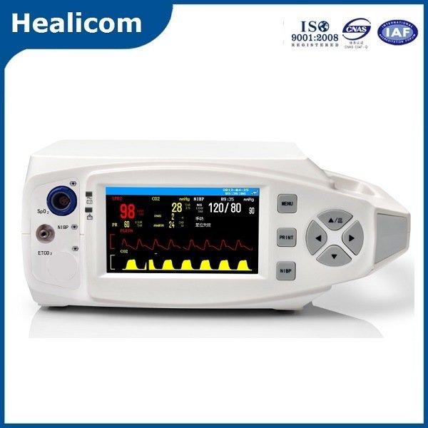 CE Approved Medical Table Top Oximeter with NIBP