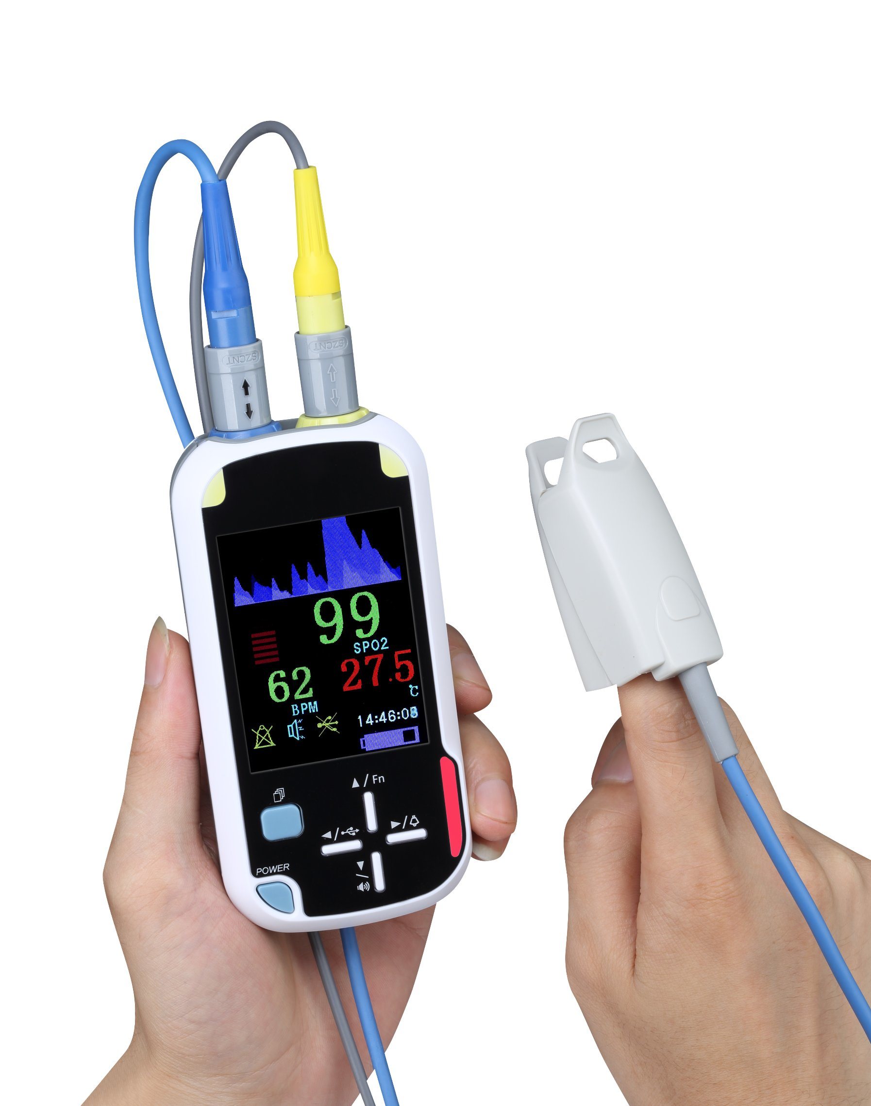 Lowest Price HP-II Handheld Finger Pulse Oximeter with Ce Certification