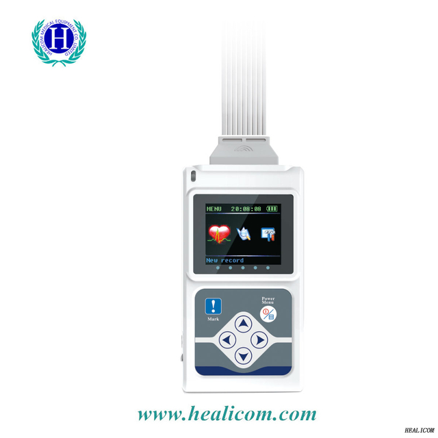 Cheapest hospital or Home use Portable best selling 24 hours dynamic 3-lead ecg systems Real-time Data Store