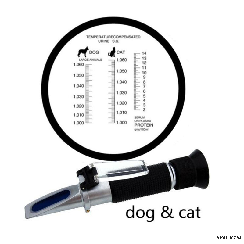 New Product HC-300ATC Handheld veterinary clinical scale refractometer for animals 