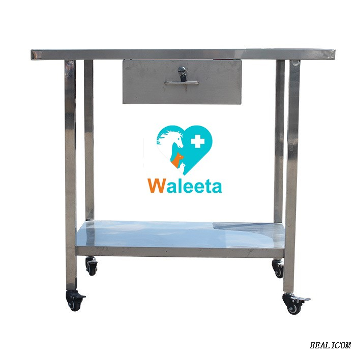 Useful WT-25 Stainless Steel pet treatment exam table for animal