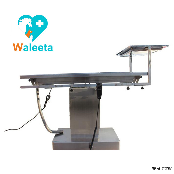 Factory Price WT-05 Stainless Steel Veterinary Operation Table Vet Electronic Operating Table 93/128 