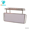 WT-33 Stainless Steel Acrylic Surface Silent Mobile Easy Control Veterinary Clinic Pet Stretcher