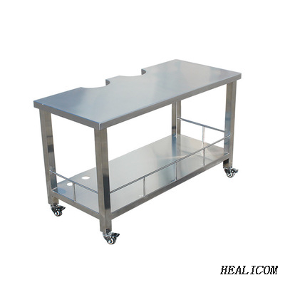 Stainless Steel WT-19 Customize Ultrasound Machine Use Mobile Easy Clean Pet Veterinary Surgical Ultrasound Table