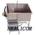 WT-12 Stainless Steel Customized Adjust Water Temperature Anti Corrosion Pet Clean Pedal Bath Sink