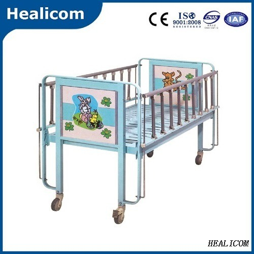 Medical Baby Care Furniture Children Hospital Bed Manual Child Cartoon Bed