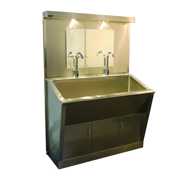 Factory Price WT-155 Sturdy Durable Safe Variety Styles Customize Medical Hand Sink