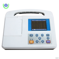 HE-01B Medical Equipment Digital Portable Handheld ECG Machine ICU Electrocardiograph Machine with Cheap Price